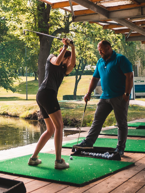 Golfový kurz s trenérem k získání HCP