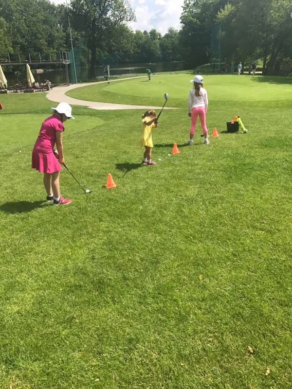 Podzimní dětské golfové tréninky