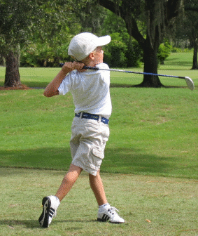 Dětský golfový turnaj